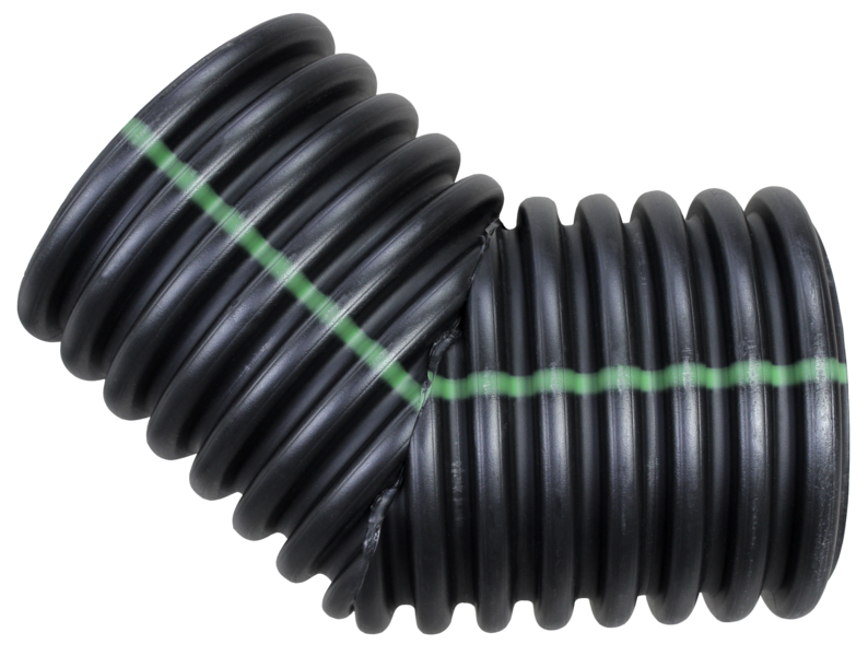 Double Wall Corrugated Pipes Bend